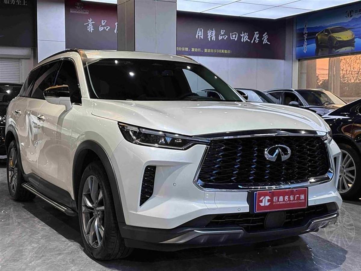 英菲尼迪 英菲尼迪QX60  2022款 2.0T 四驅(qū)卓越版圖片