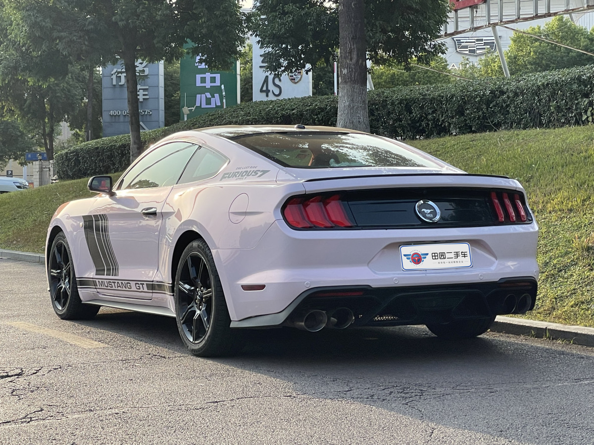 2019年10月福特 Mustang  2019款 2.3L EcoBoost