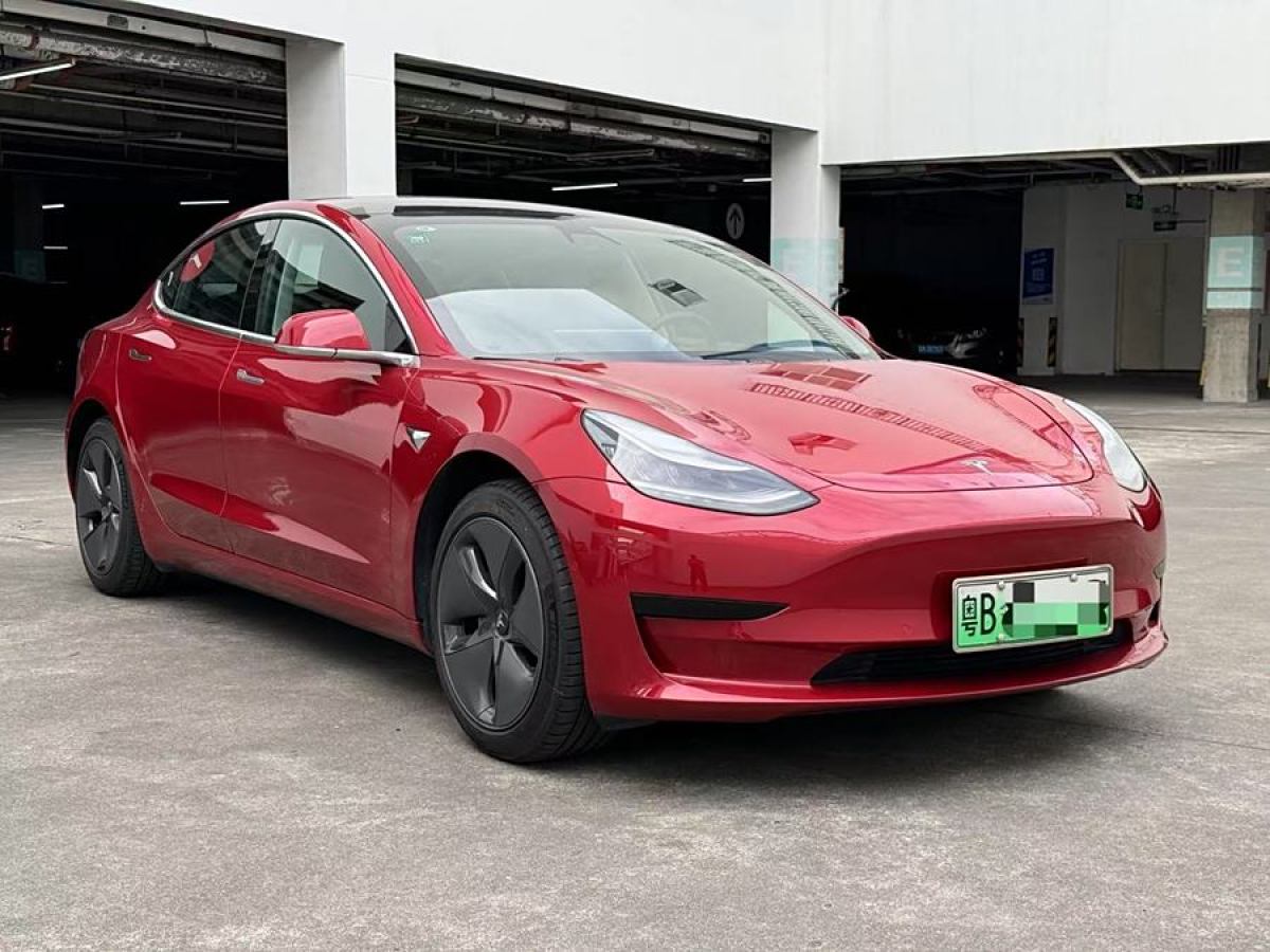 2019年12月特斯拉 Model 3  2019款 標準續(xù)航后驅升級版