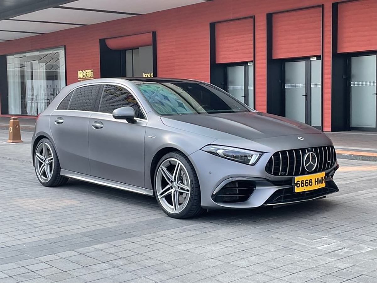 奔馳 奔馳A級AMG  2020款 改款 AMG A 45 4MATIC+圖片