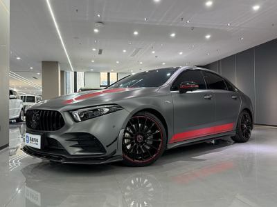 2022年2月 奔馳 奔馳A級(jí)AMG AMG A 35 L 4MATIC 熾夜特別版圖片