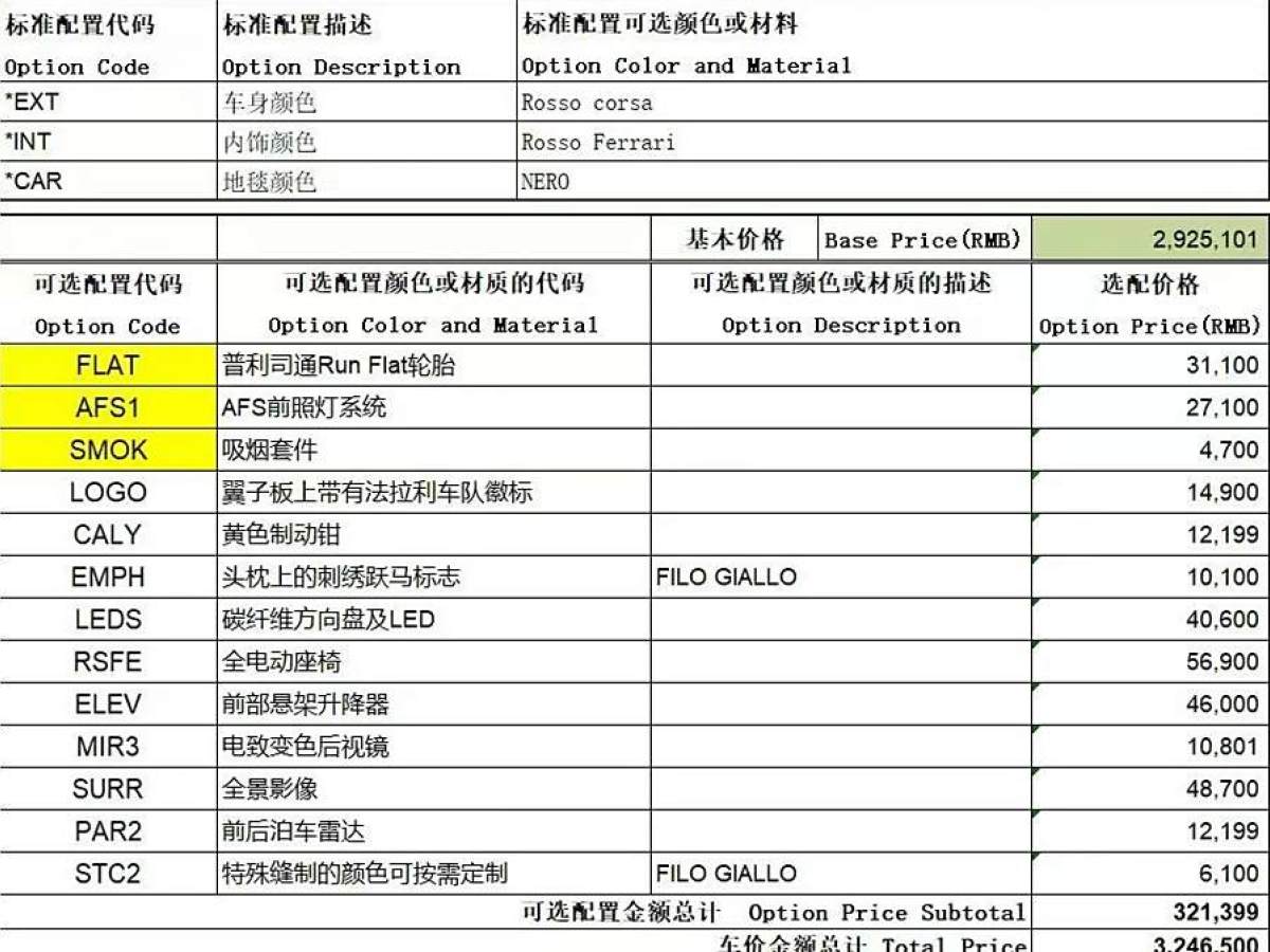 法拉利 法拉利296 GTB  2021款 3.0T V6圖片