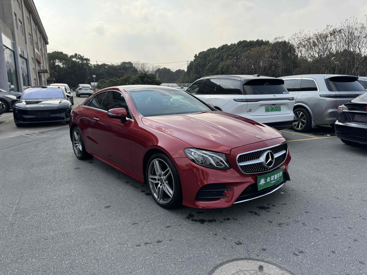 奔馳 奔馳E級  2018款 E 200 4MATIC 轎跑車圖片