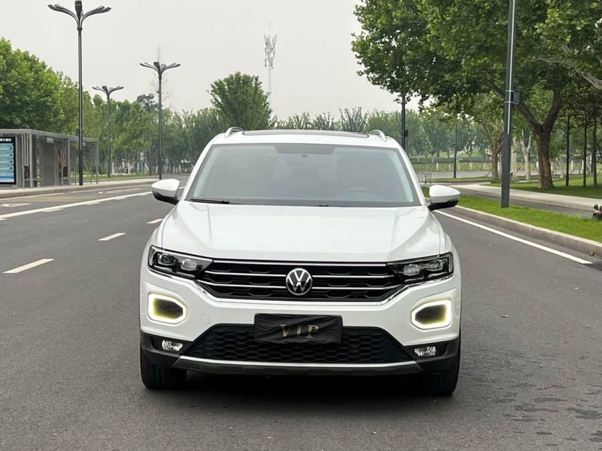 大眾 T-ROC探歌  2021款 改款 280TSI DSG兩驅(qū)精英智聯(lián)版圖片