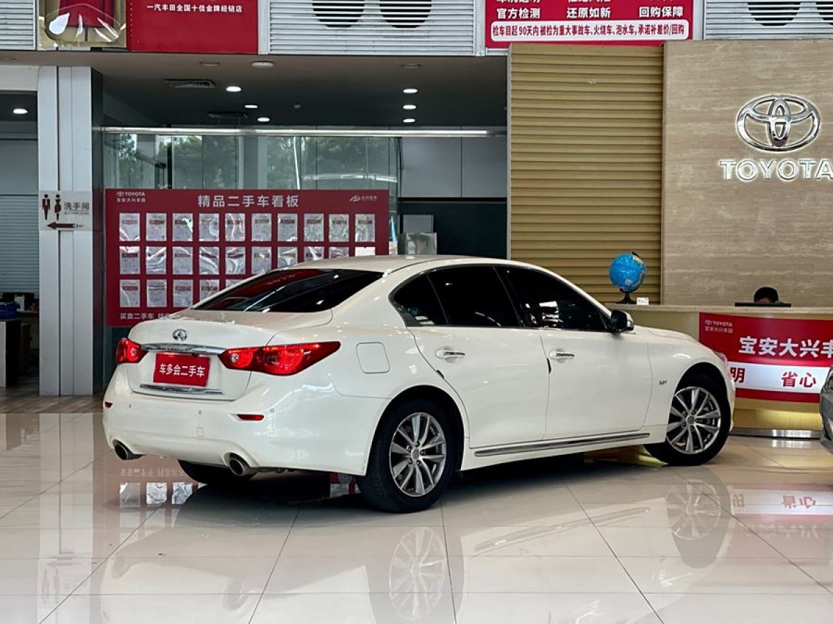 英菲尼迪 Q50L  2016款 2.0T 舒適版圖片