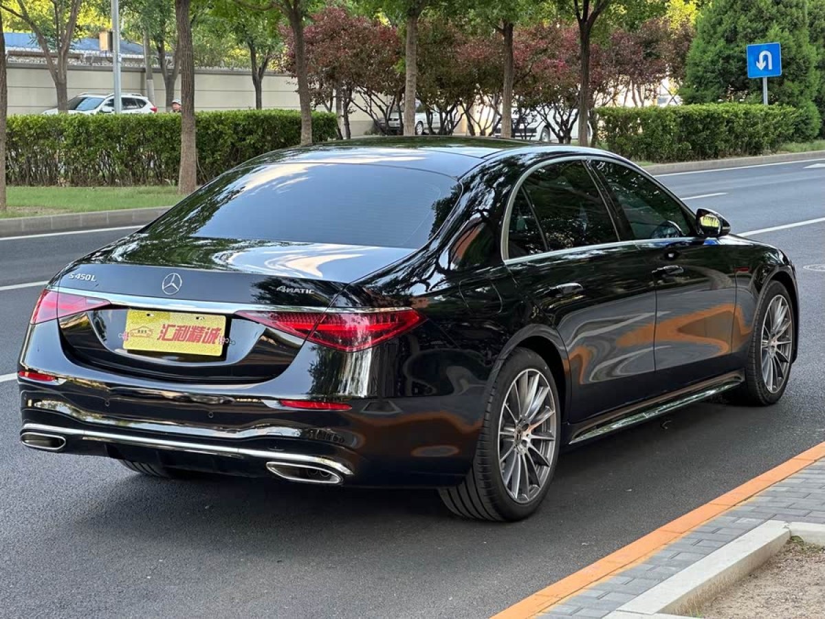 奔馳 奔馳S級(jí)  2023款 改款 S 450 L 4MATIC圖片