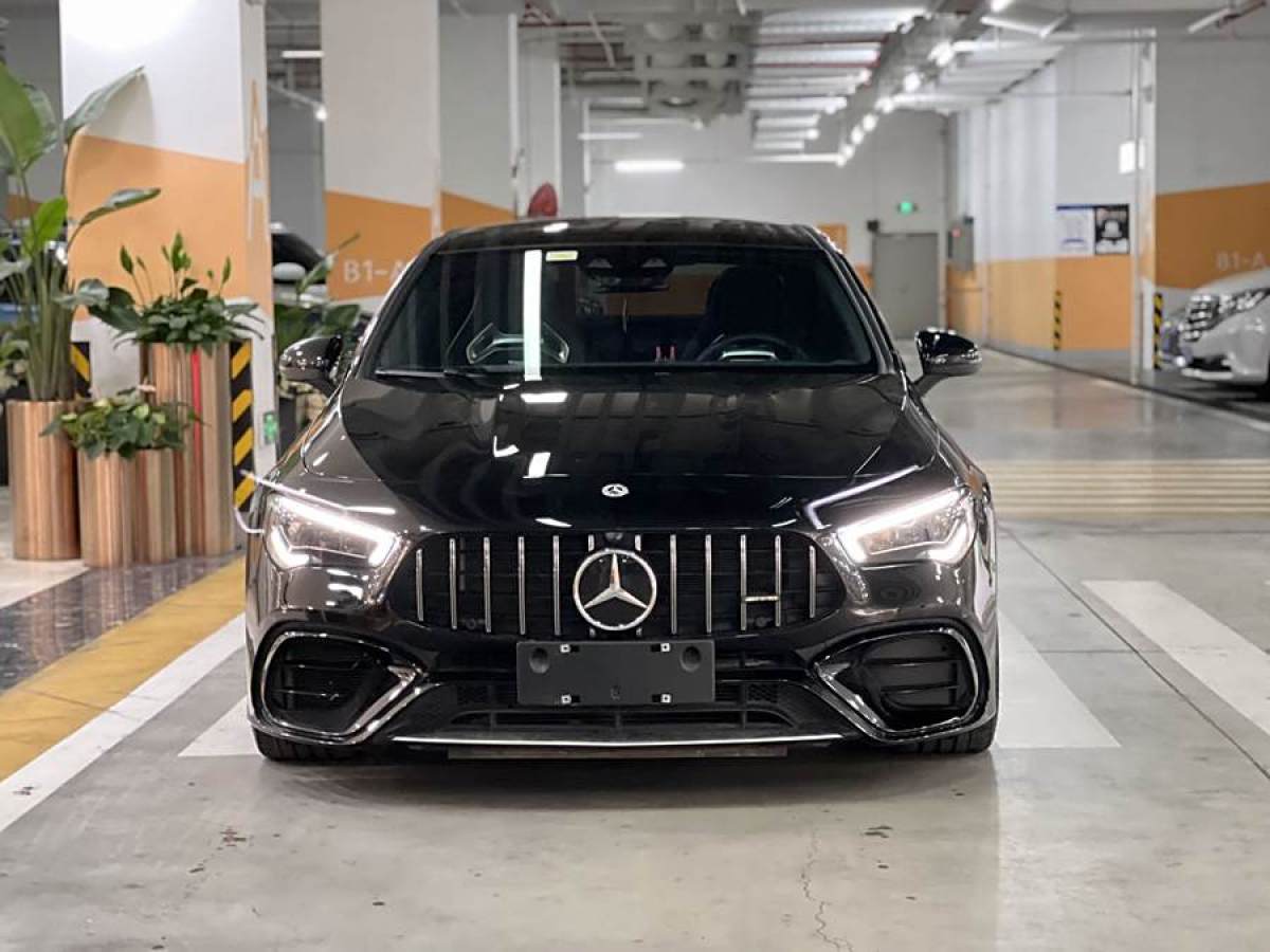 2021年4月奔馳 奔馳CLA級AMG  2021款 AMG CLA 45 4MATIC+