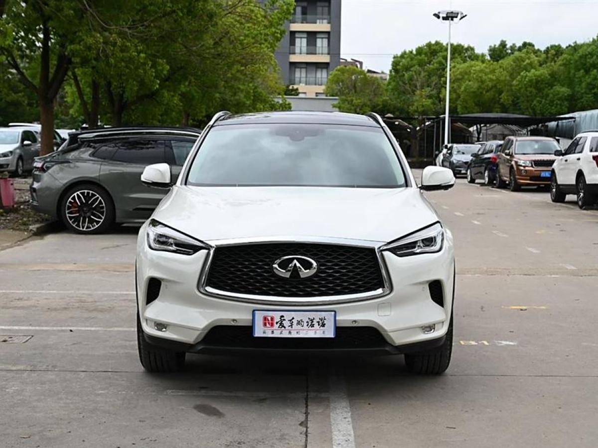 2019年8月英菲尼迪 QX50  2018款 2.0T 四驅(qū)菁英版