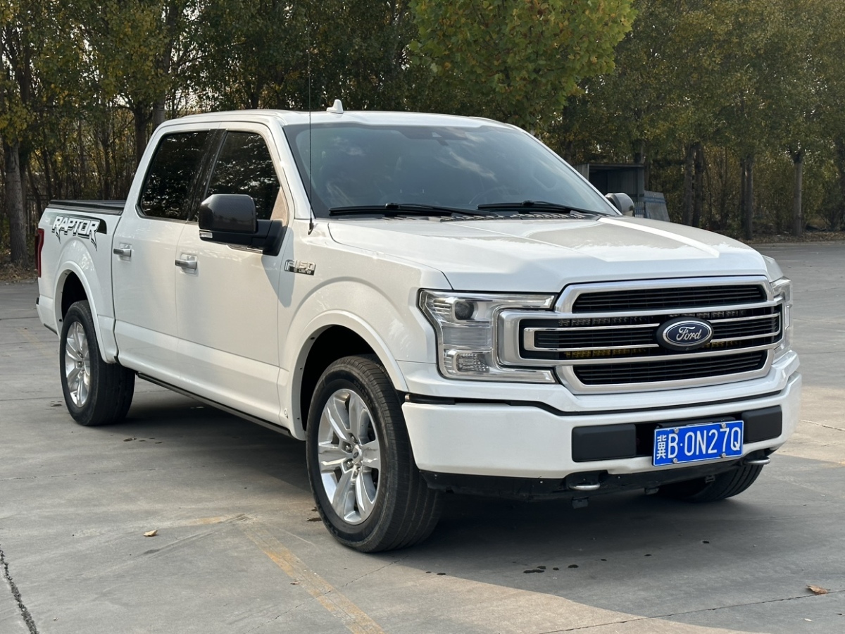 2018年8月福特 F-150  2019款 3.5T LTD