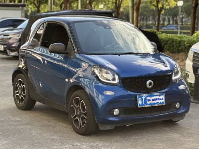 2017年8月 smart fortwo 1.0L 52千瓦魅藍(lán)特別版圖片