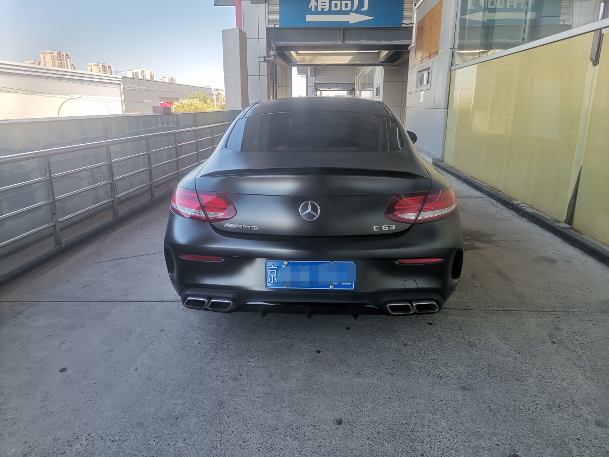 奔馳 奔馳C級AMG  2016款 AMG C 63 Coupe圖片