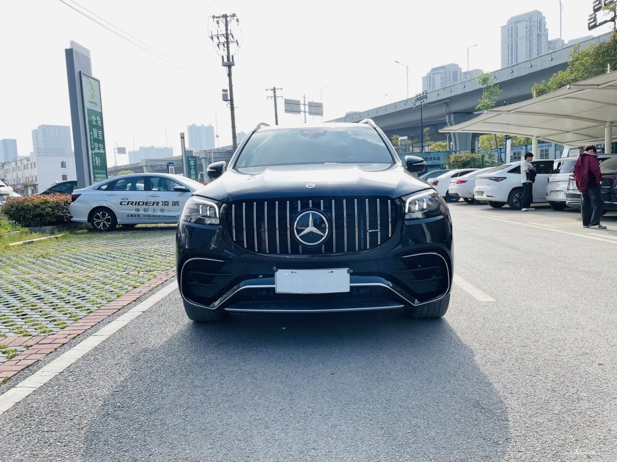 奔驰 奔驰GLS  2021款 改款 GLS 450 4MATIC 时尚型图片