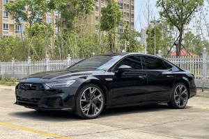 奧迪A7L 奧迪 45 TFSI quattro S-line 黑武士版