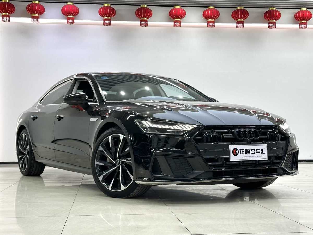 奧迪 奧迪A7L  2022款 45 TFSI quattro S-line 圣騎士圖片