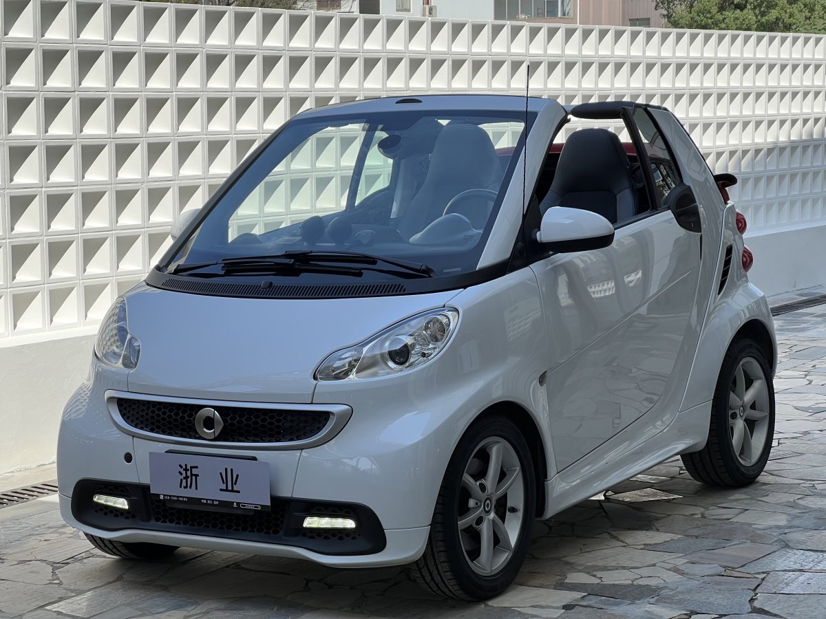 2015年6月smart fortwo  2014款 1.0T 敞篷城市光波激情版