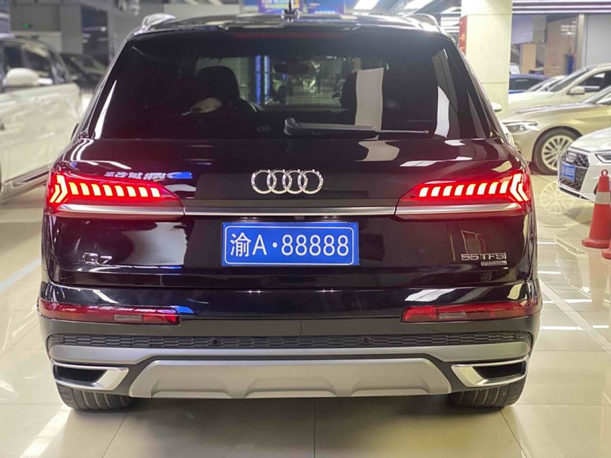 奧迪 奧迪Q7  2020款 55 TFSI quattro 至尊專享版圖片