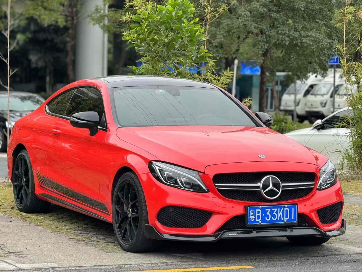 奔馳 奔馳C級  2018款 C 200 4MATIC 轎跑車圖片