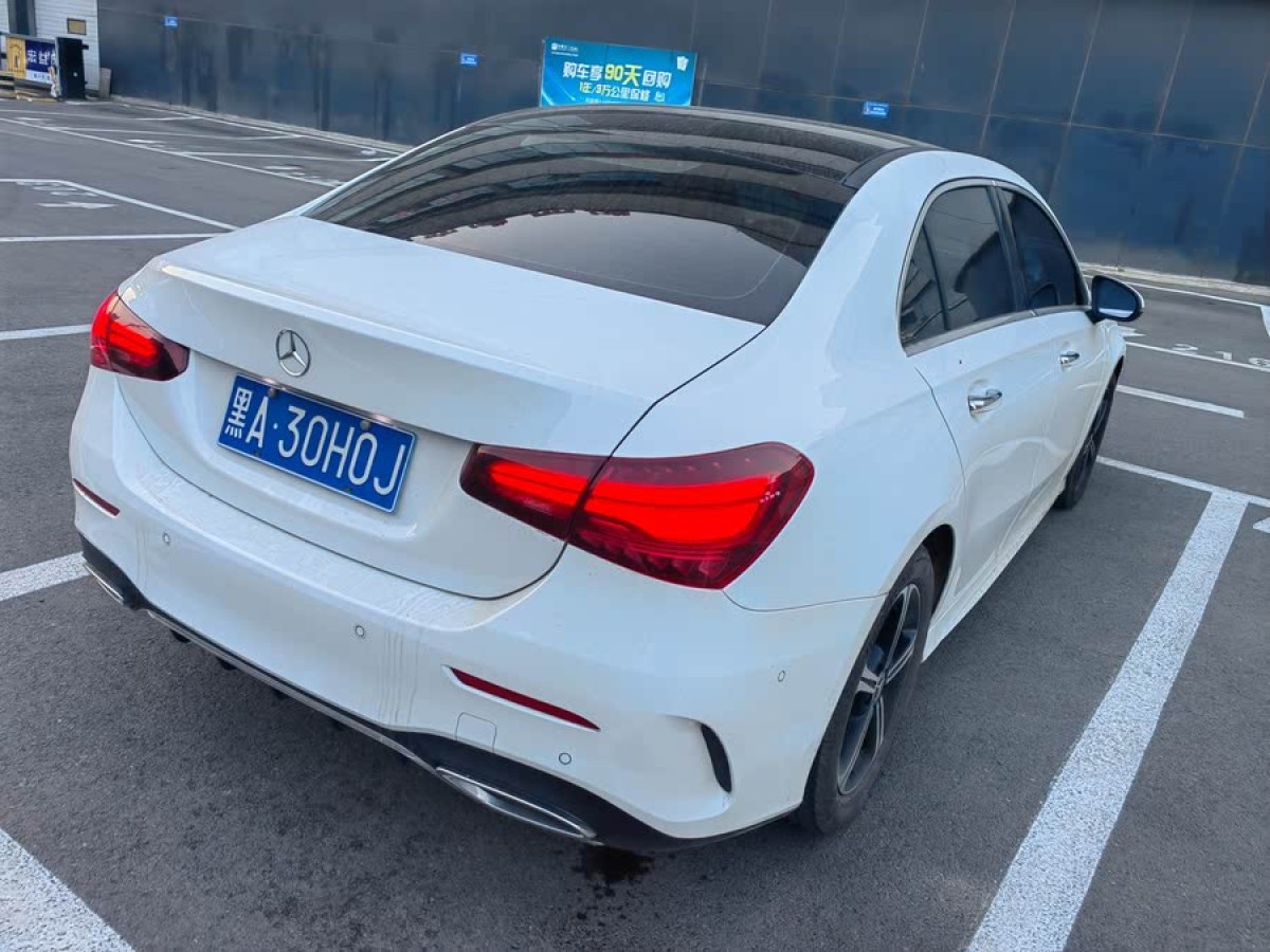 奔馳 奔馳A級  2023款 A 200 L 時尚型圖片
