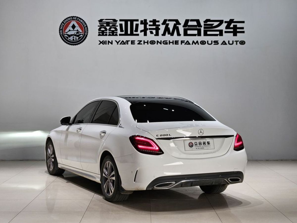 奔馳 奔馳C級  2021款 C 200 L 時(shí)尚型運(yùn)動版圖片