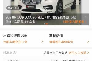 XC90 沃尔沃 B5 智行豪华版 5座