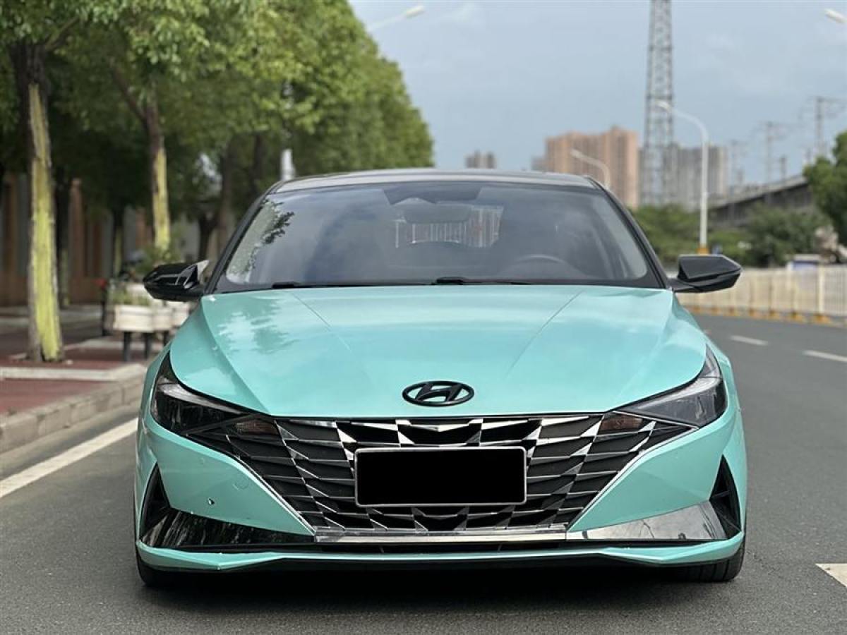 現(xiàn)代 伊蘭特  2021款 1.5L LUX尊貴版圖片