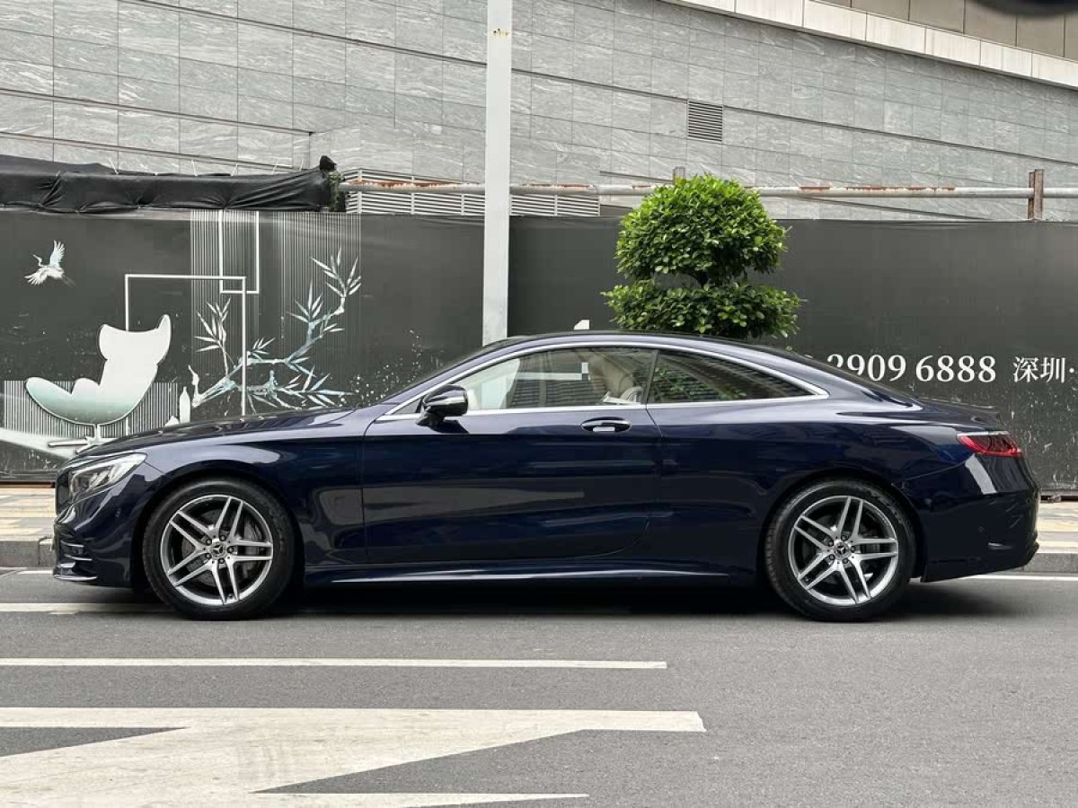 奔馳 奔馳S級  2018款 S 450 4MATIC 轎跑版圖片