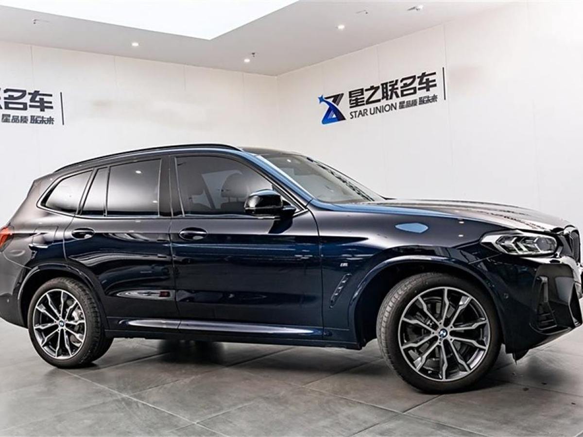 寶馬 寶馬X3  2023款 改款 xDrive30i 領(lǐng)先型 M曜夜套裝圖片