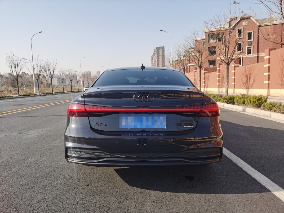 奧迪 奧迪A7L  2022款 45 TFSI quattro S-line 風(fēng)騎士圖片