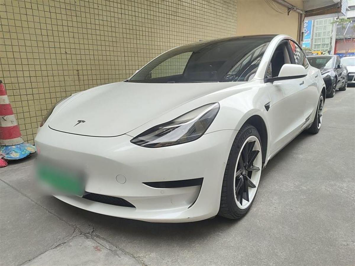 特斯拉 Model 3  2021款 改款 標(biāo)準(zhǔn)續(xù)航后驅(qū)升級版圖片