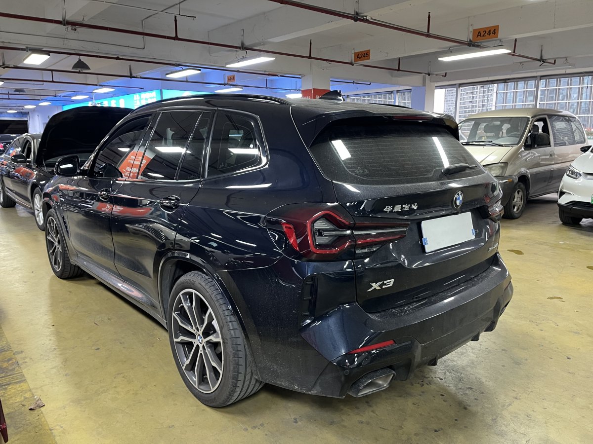 寶馬 寶馬X3  2022款 xDrive30i 領(lǐng)先型 M曜夜套裝圖片