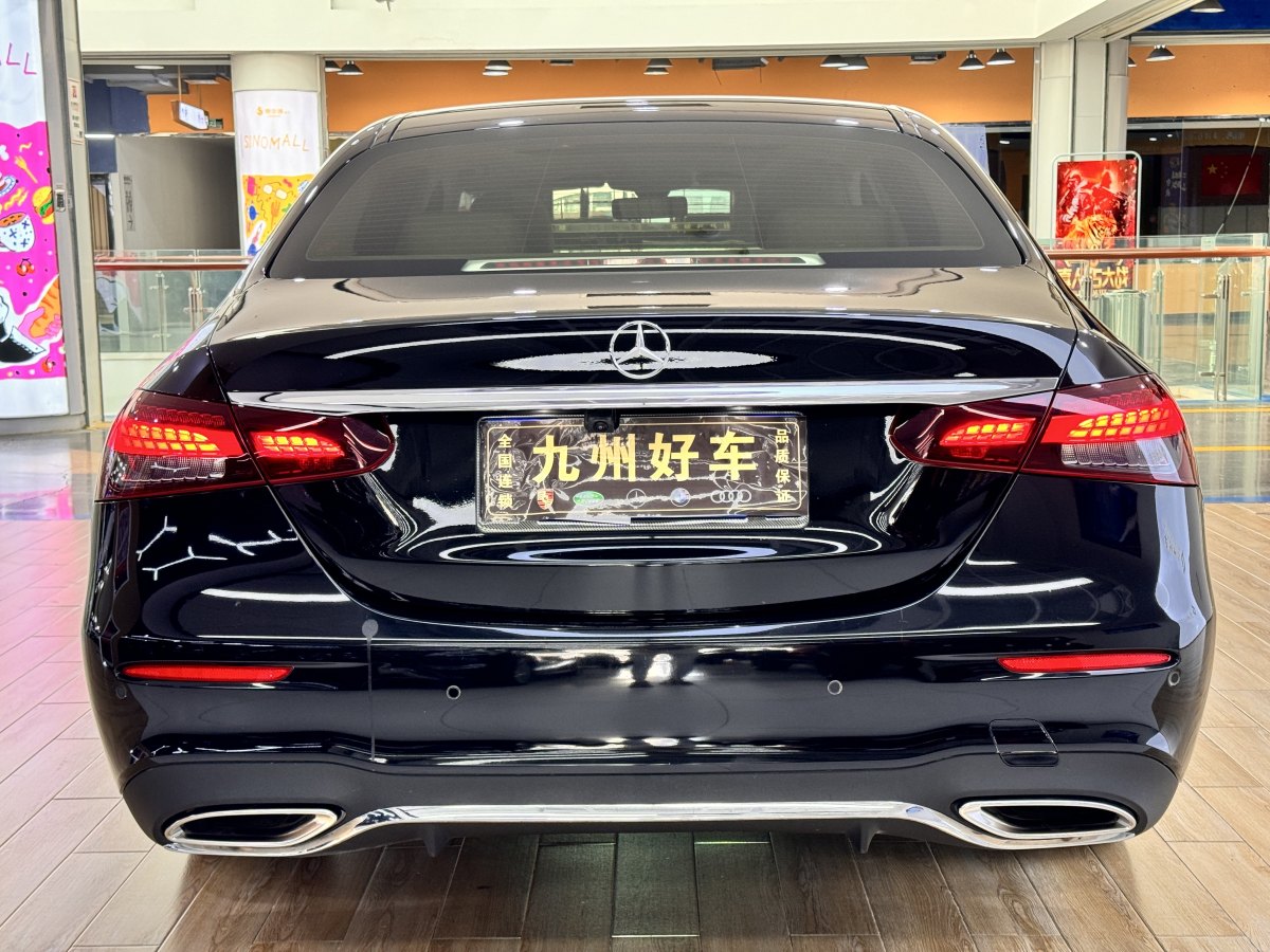 奔馳 奔馳E級  2021款 改款 E 300 L 時尚型圖片