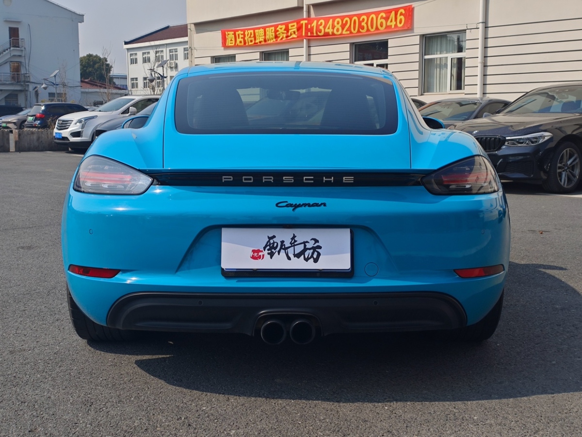 保時捷 718  2018款 Cayman 2.0T圖片