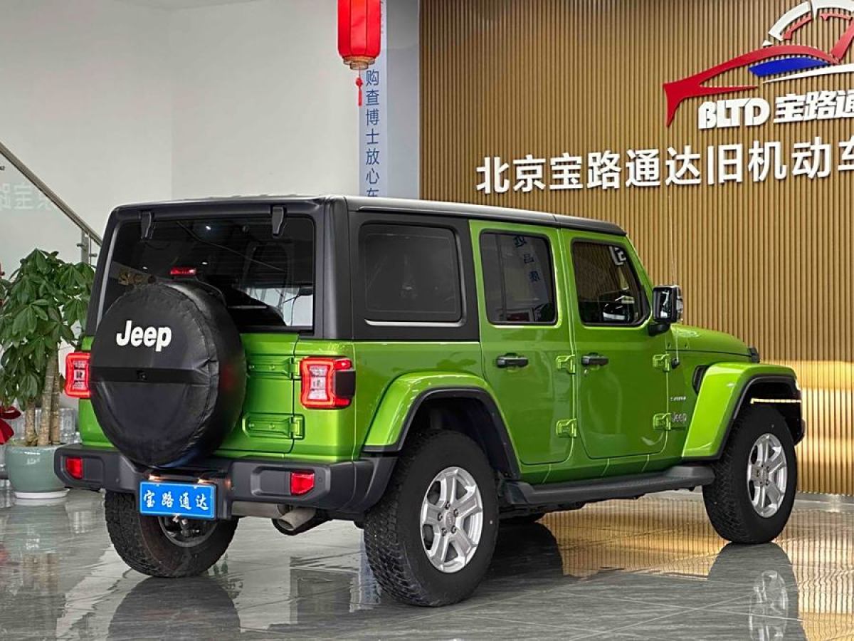 Jeep 牧馬人  2019款 2.0T Sahara 四門版 國VI圖片