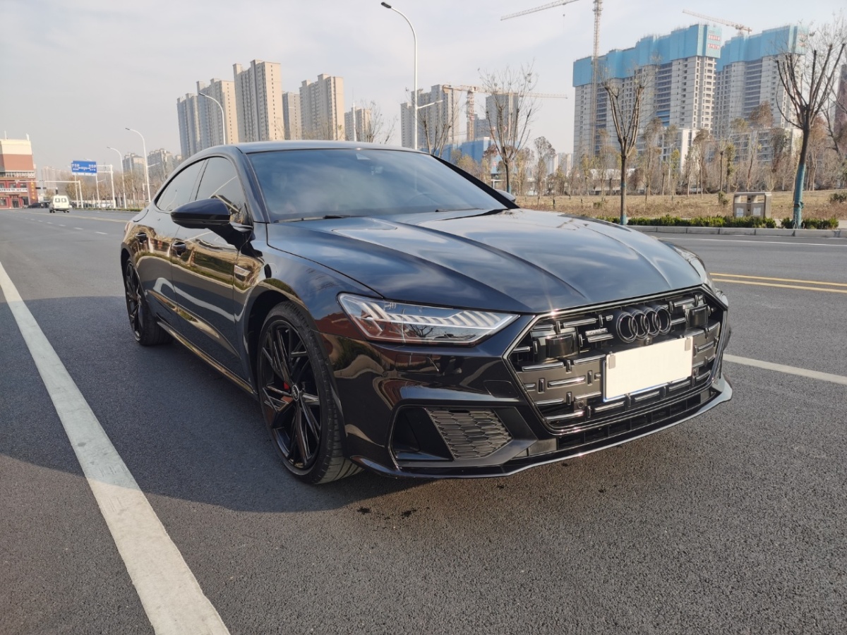 奧迪 奧迪A7L  2024款 45 TFSI quattro S-line 黑武士版圖片