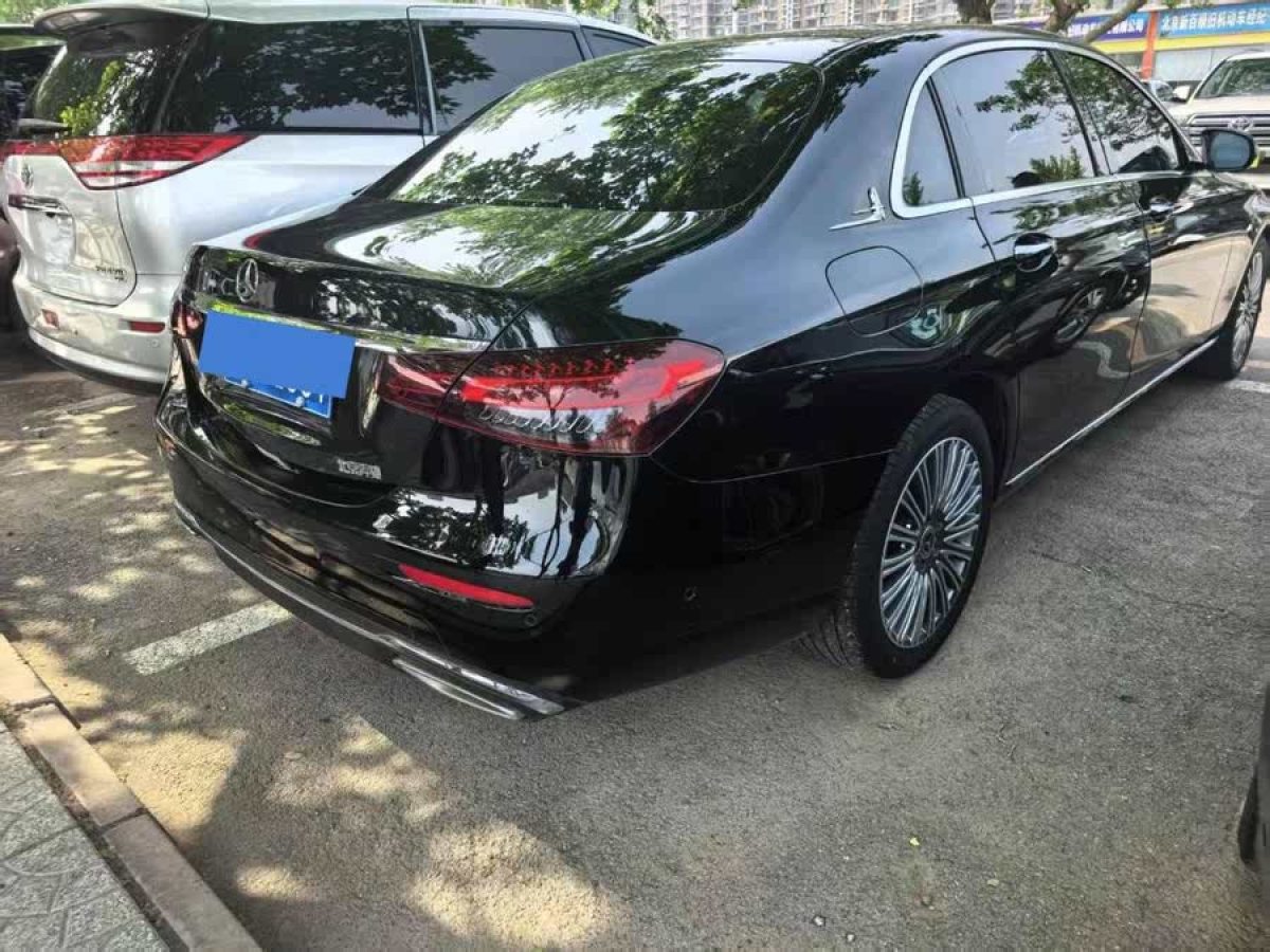 奔馳 奔馳E級(jí)  2022款 改款 E 300 L 豪華型圖片
