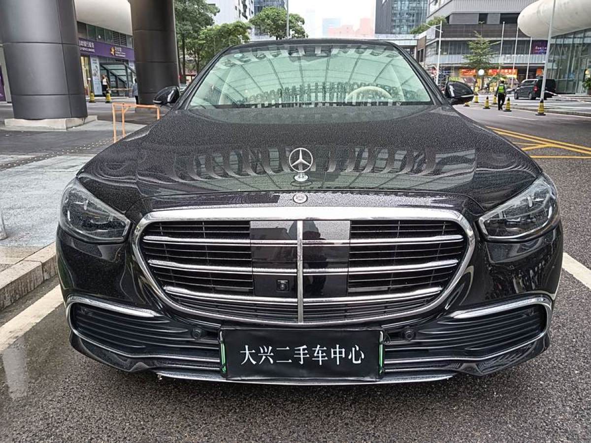 奔馳 奔馳S級新能源  2023款 改款 S 450 e L 插電式混合動力轎車圖片