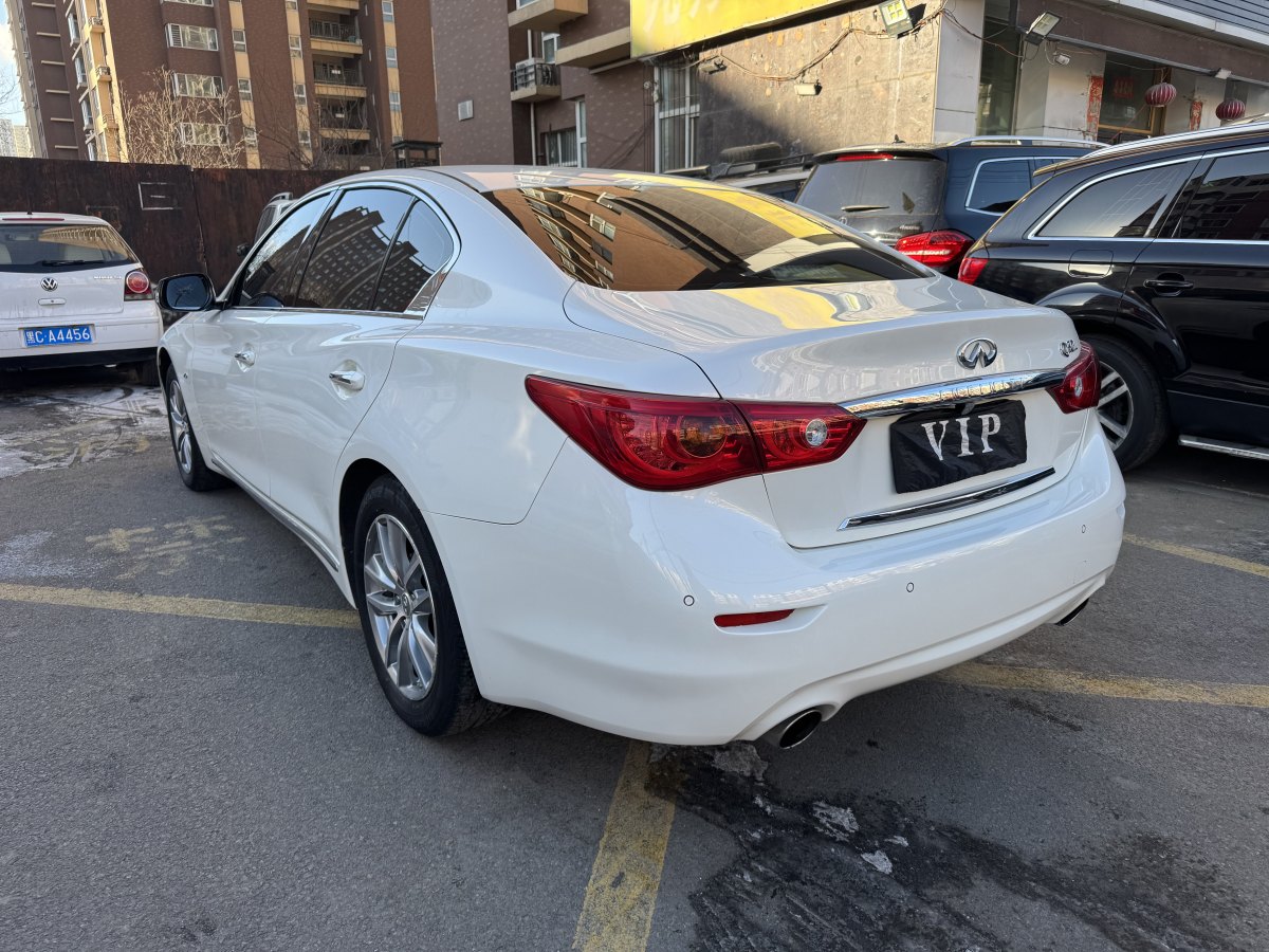 英菲尼迪 Q50L  2015款 2.0T 悅享版圖片