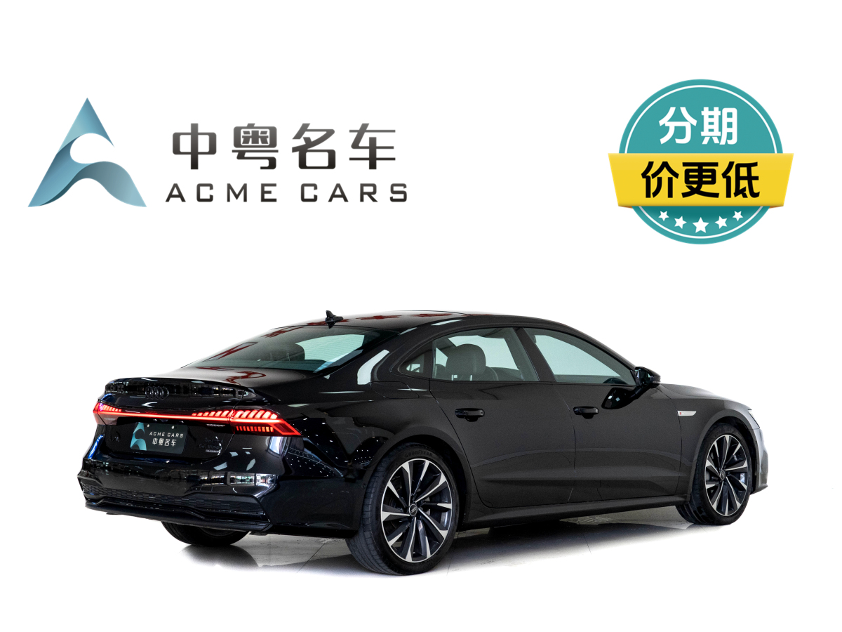 奥迪 奥迪A7L  2024款 45TFSI quattro S-line 见远型 曜黑套装图片