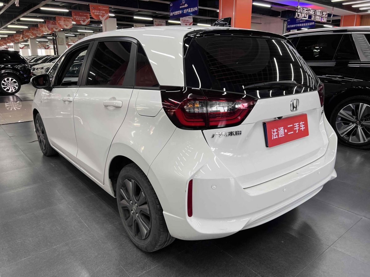 2022年8月本田 飛度  2022款 1.5L CVT潮享天窗版