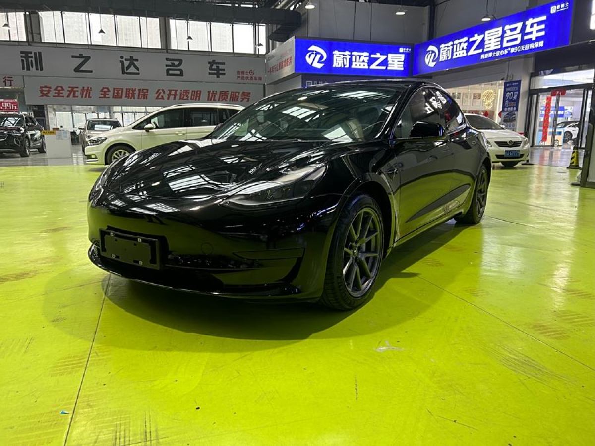 2021年9月特斯拉 Model 3  2021款 標(biāo)準(zhǔn)續(xù)航后驅(qū)升級版 3D6