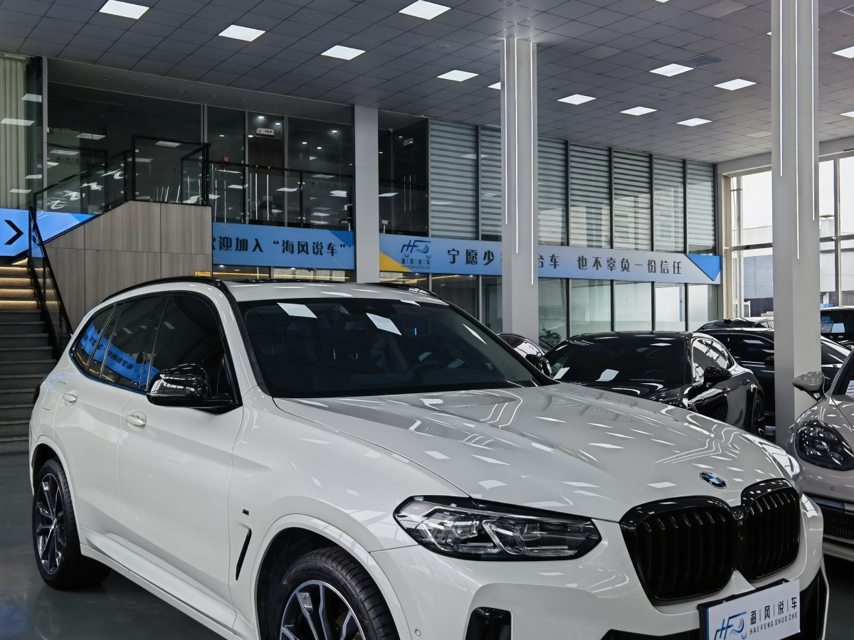 寶馬 寶馬X3  2022款 xDrive30i 領(lǐng)先型 M曜夜套裝圖片