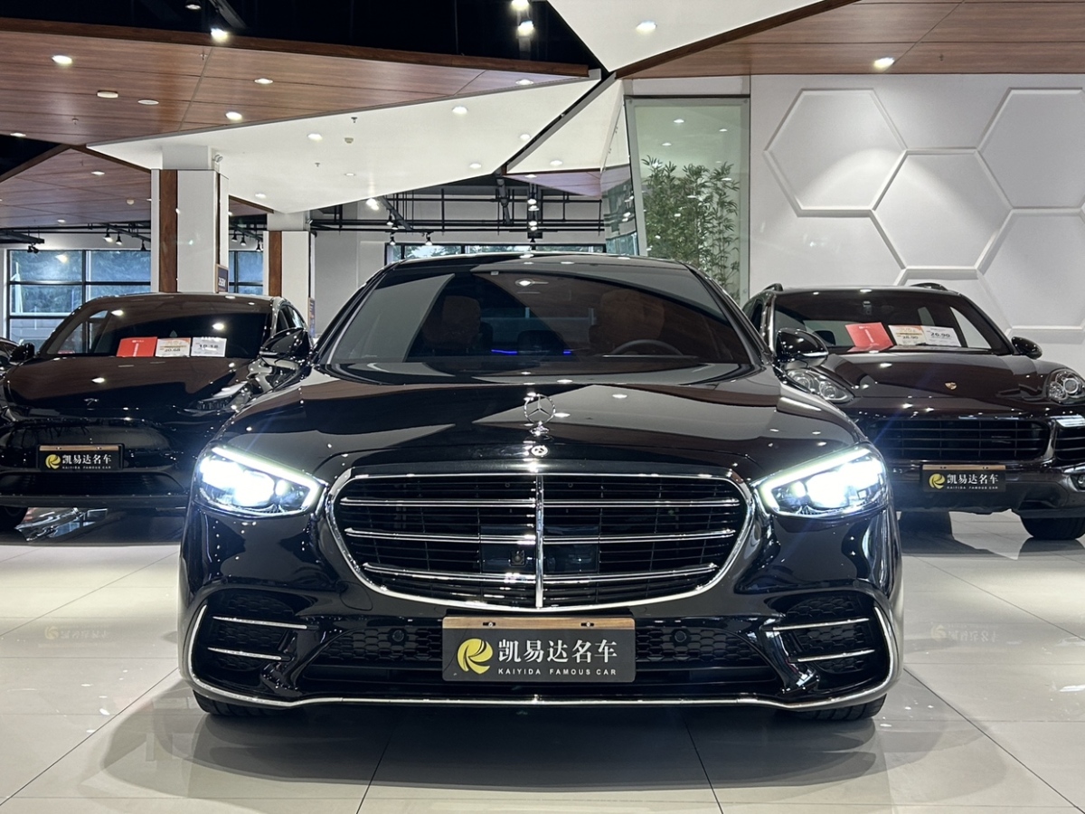 奔驰 奔驰S级  2023款 改款 S 400 L 豪华型图片