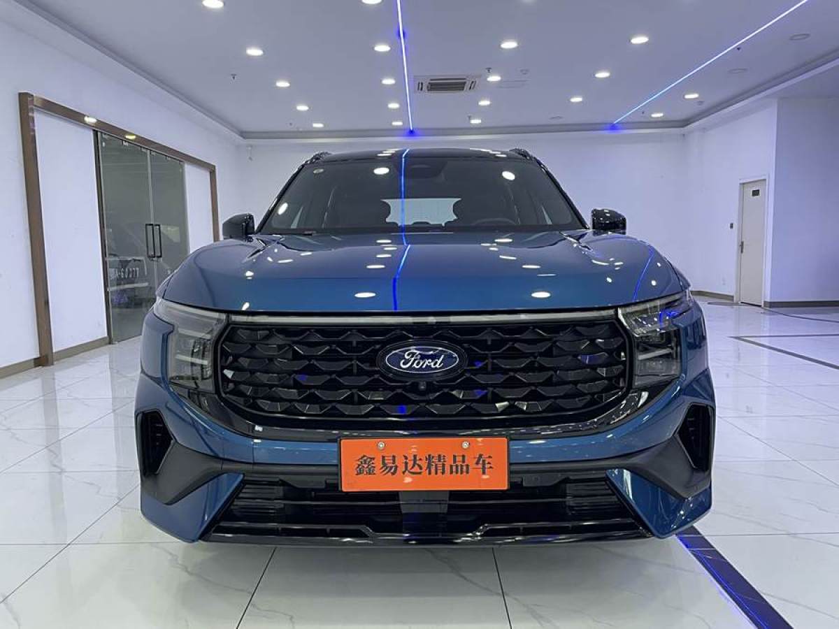 福特 銳界  2023款 銳界L 2.0T EcoBoost E-混動(dòng)四驅(qū)七座 STLine圖片