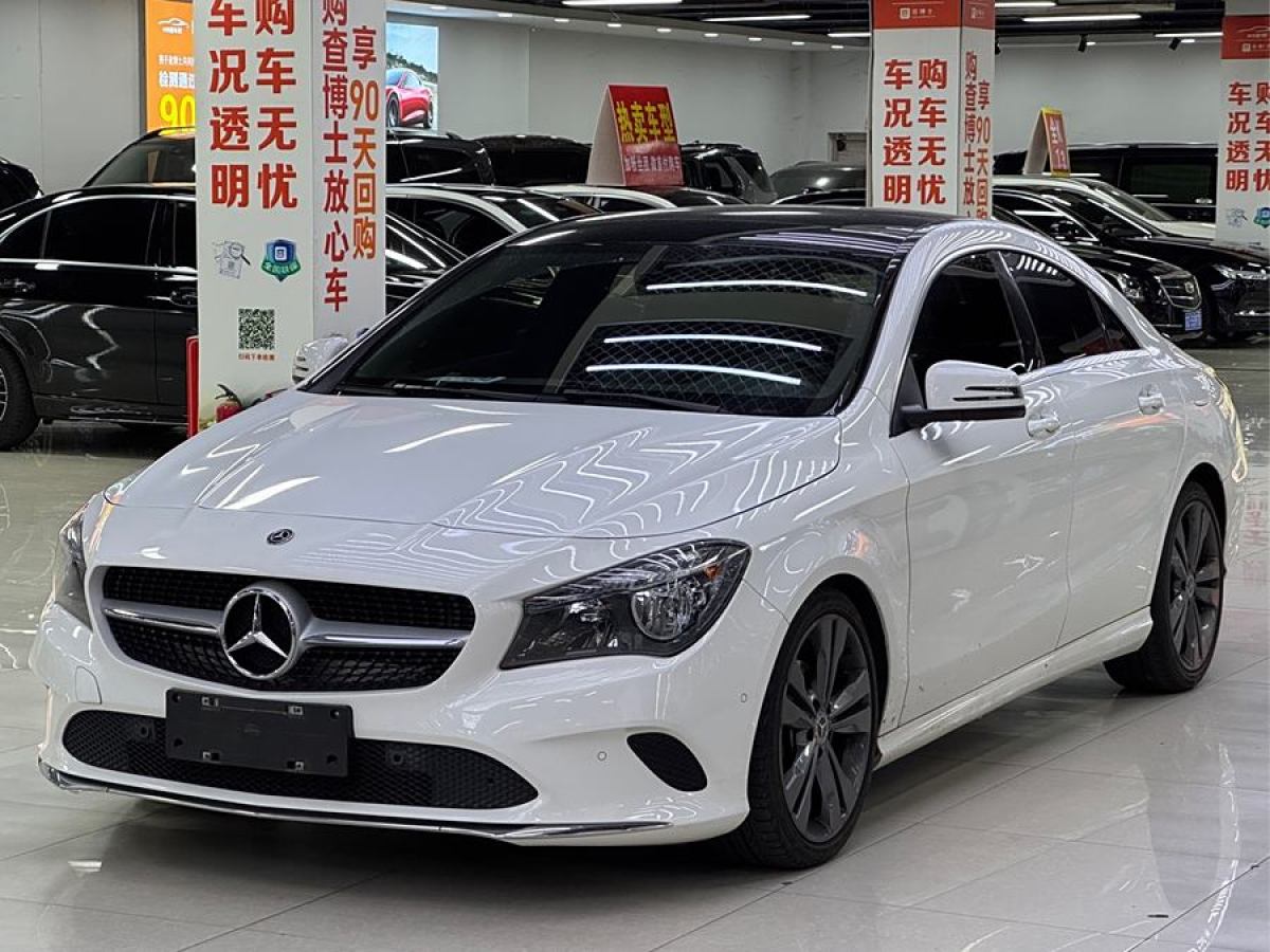 2018年10月奔馳 奔馳CLA級  2018款 CLA 200 動感型