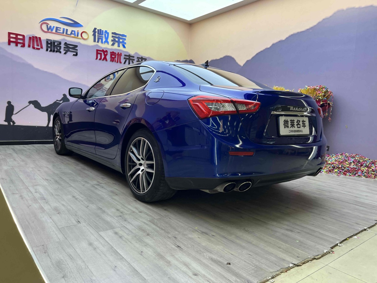 瑪莎拉蒂 Ghibli  2014款 3.0T 標(biāo)準(zhǔn)版圖片