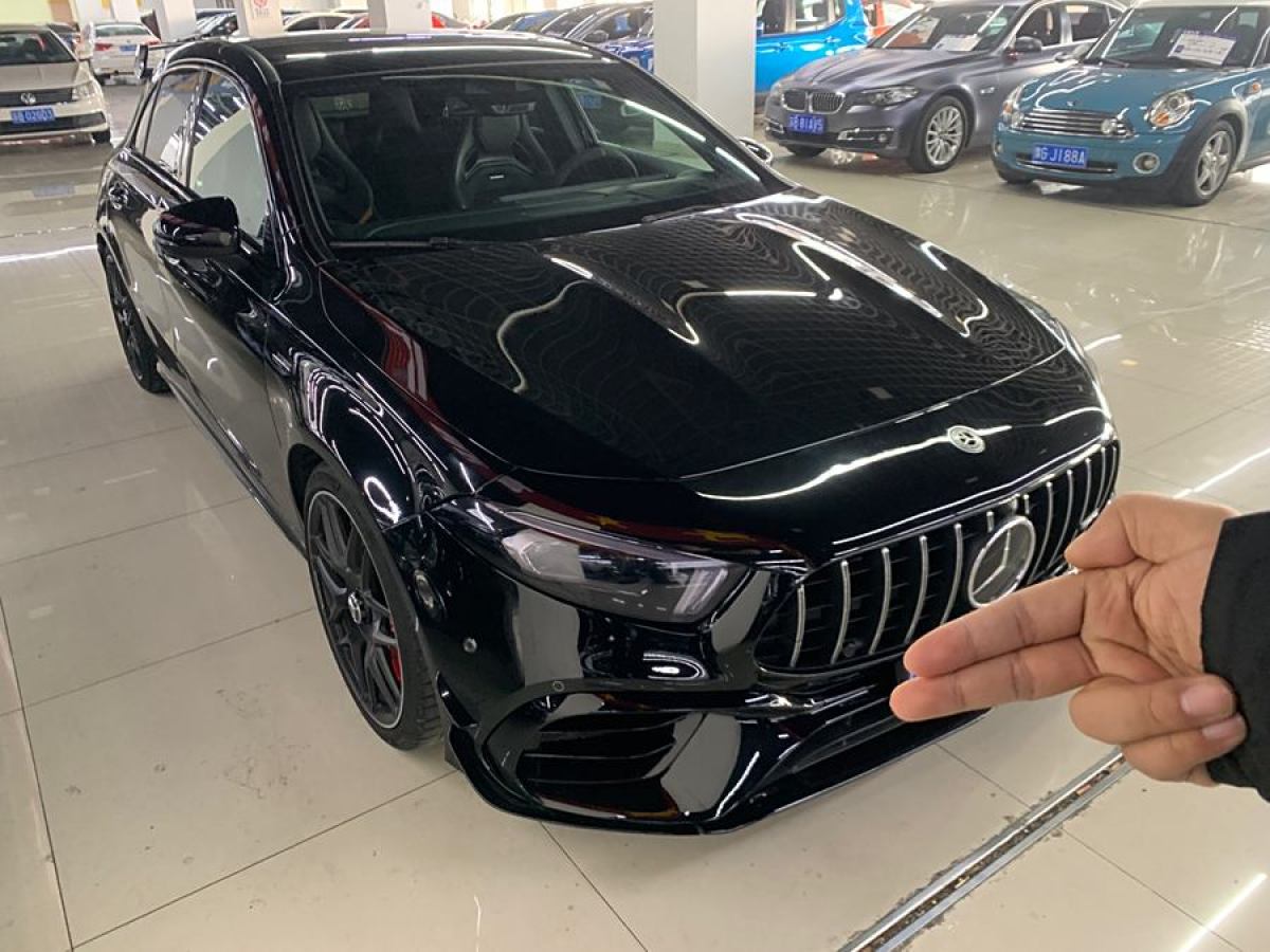 奔馳 奔馳A級AMG  2020款 改款 AMG A 45 S 4MATIC+圖片