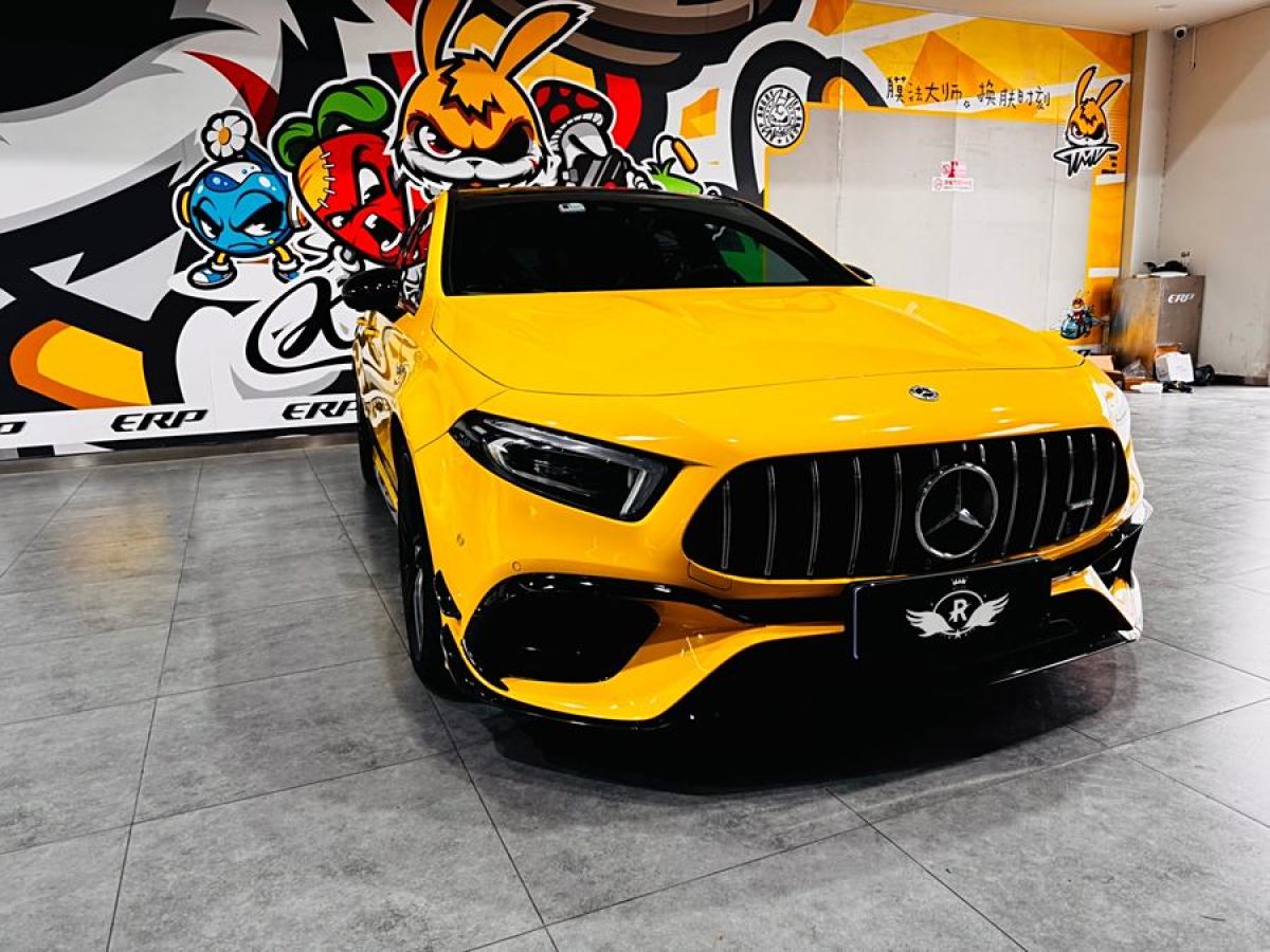 奔馳 奔馳A級AMG  2020款 AMG A 45 S 4MATIC+ 先型特別版圖片