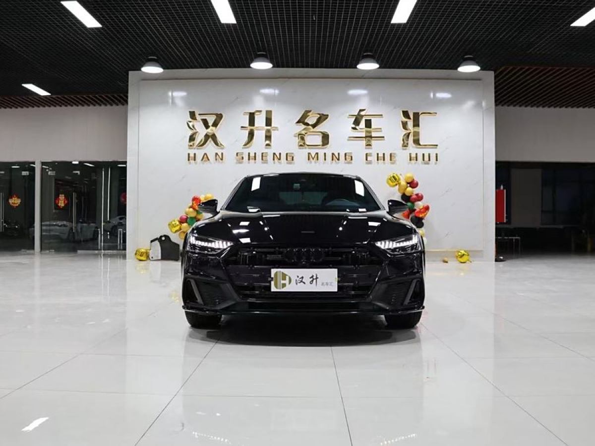 奧迪 奧迪A7L  2024款 45 TFSI quattro S-line 黑武士版圖片