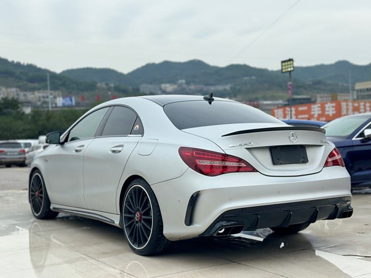 奔馳 奔馳CLA級(jí)AMG  2017款 改款 AMG CLA 45 4MATIC圖片