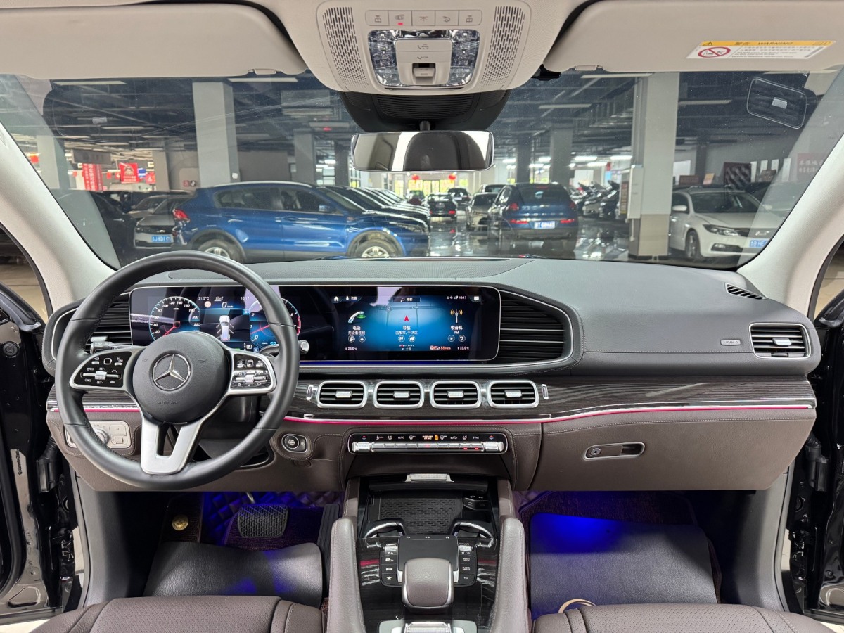 奔馳 奔馳GLS  2021款 改款 GLS 450 4MATIC 時(shí)尚型圖片